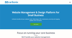 Desktop Screenshot of caribonix.com