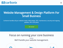 Tablet Screenshot of caribonix.com